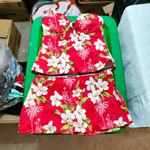 ISLAND ESCAPE TANKINI SZ 8